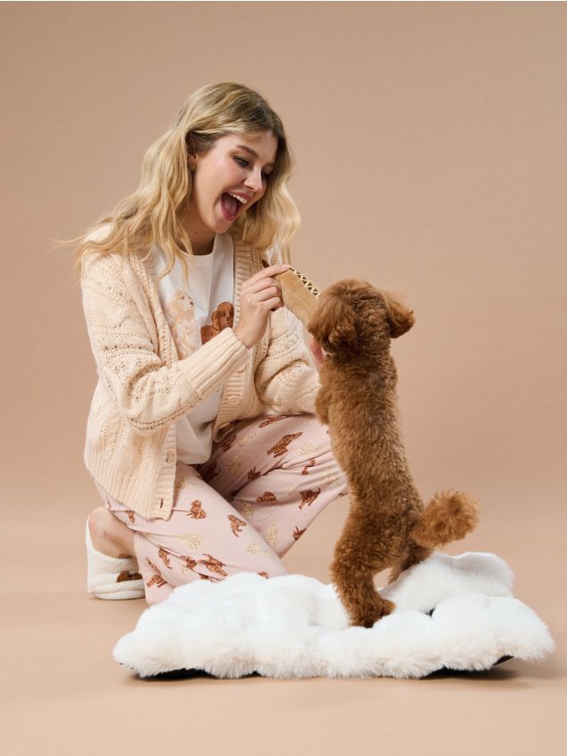 Sinsay - Pat pentru animalul de companie - alb