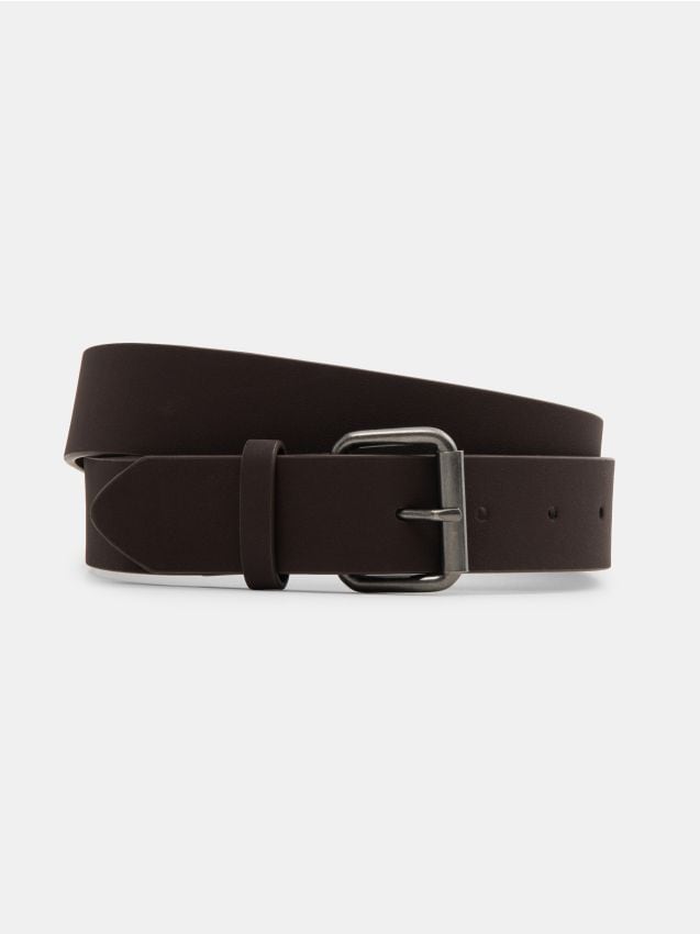 Sinsay - Curea pentru pantaloni din imitație de piele - maro