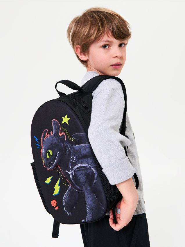 Sinsay - Ruksak How to train your dragon - čierna