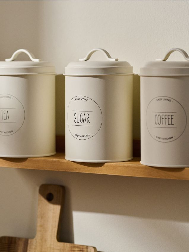 Sinsay - Nádoba na potraviny s vekom - krémová