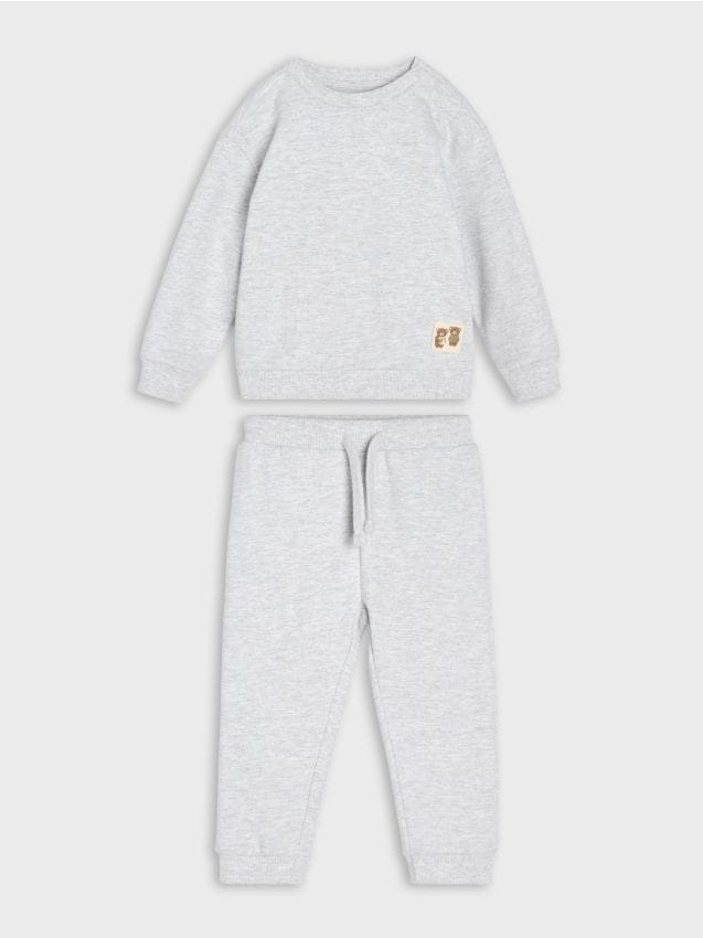 Sinsay - Komplet: bluza i spodnie - szary