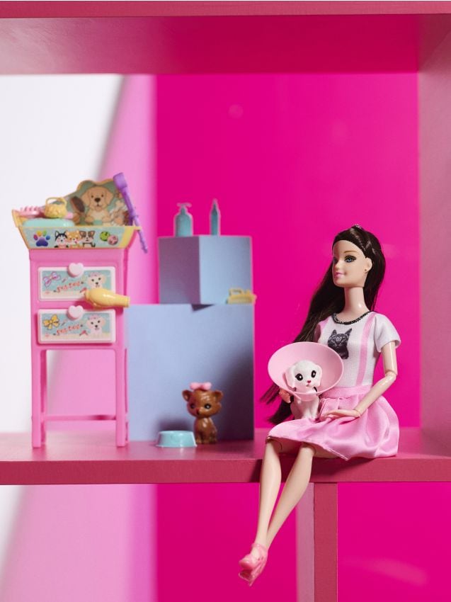 Sinsay - Păpușă cu accesorii - multicolor