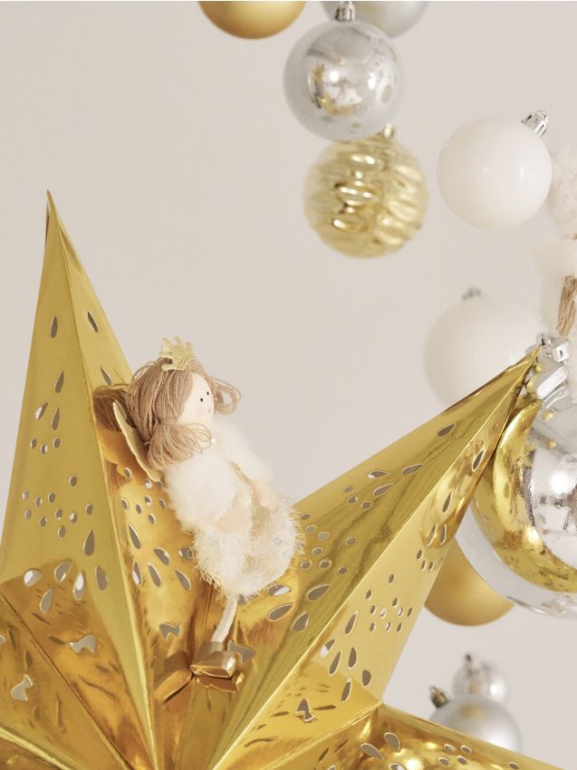 Sinsay - Vianočná dekorácia v tvare anjelika - zlatá