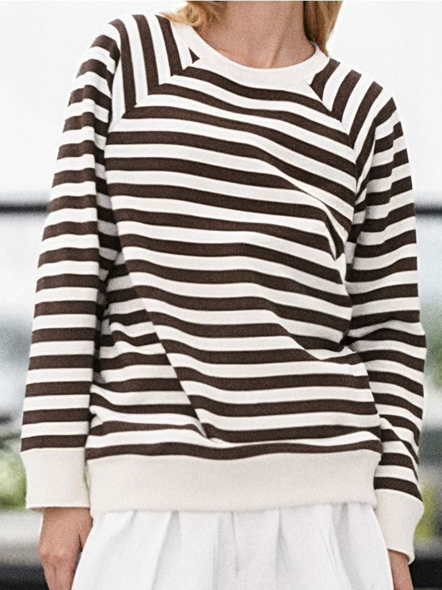 Sinsay - Mikina crewneck - viacfarebná