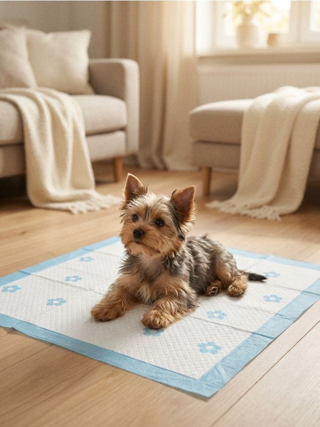 Sinsay - Set de tampoane igienice pentru câine cu modele 15 pack - albastru-pal