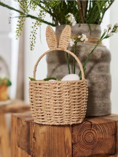 Punutud lihavõttekorv