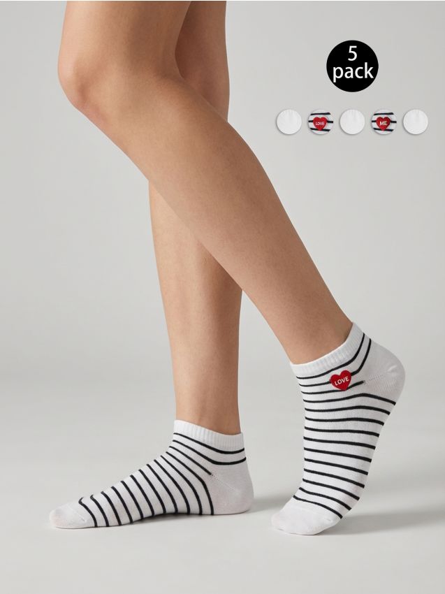 Sinsay - Șosete 5 pack - multicolor