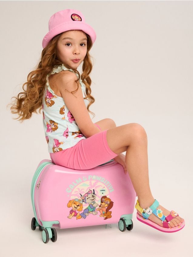 Sinsay - Kufor PAW Patrol - pastelová ružová