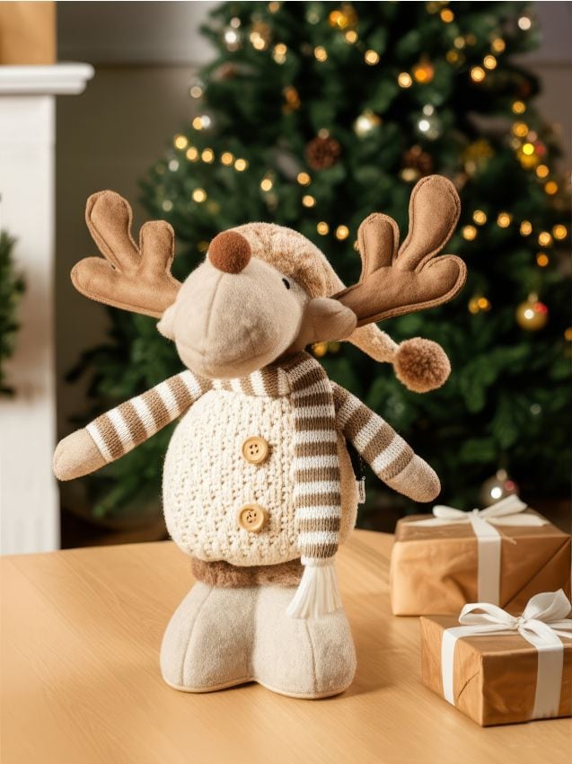 Sinsay - Vianočná stojaca dekorácia v tvare soba - viacfarebná