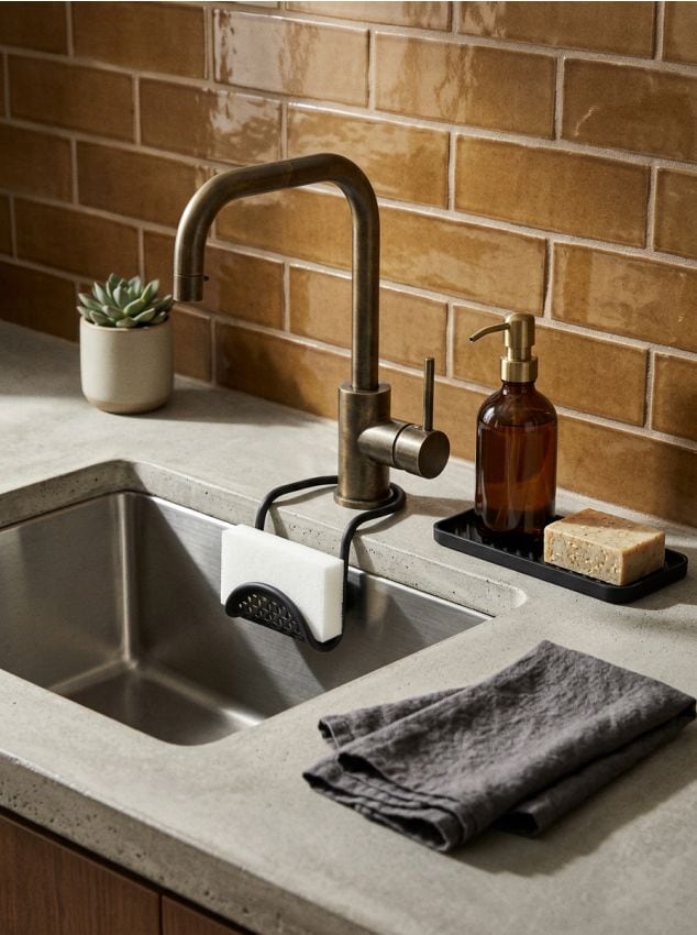 Sinsay - Organizator de bucătărie 2 bucăți - gri-neutru