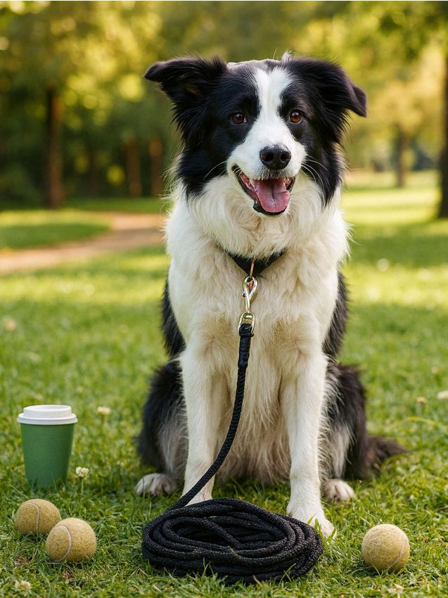 Sinsay - Vodítko pre psov - čierna