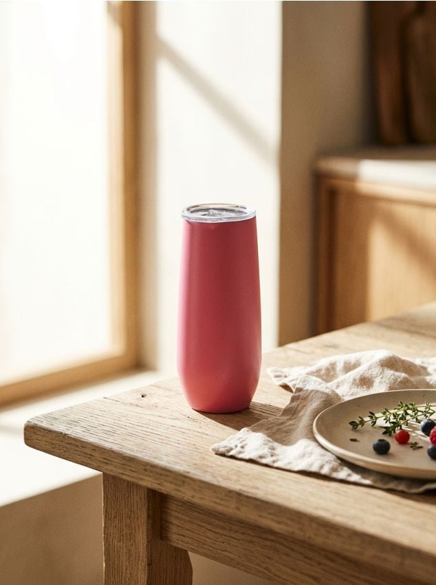 Sinsay - Cană din oțel inoxidabil - roz