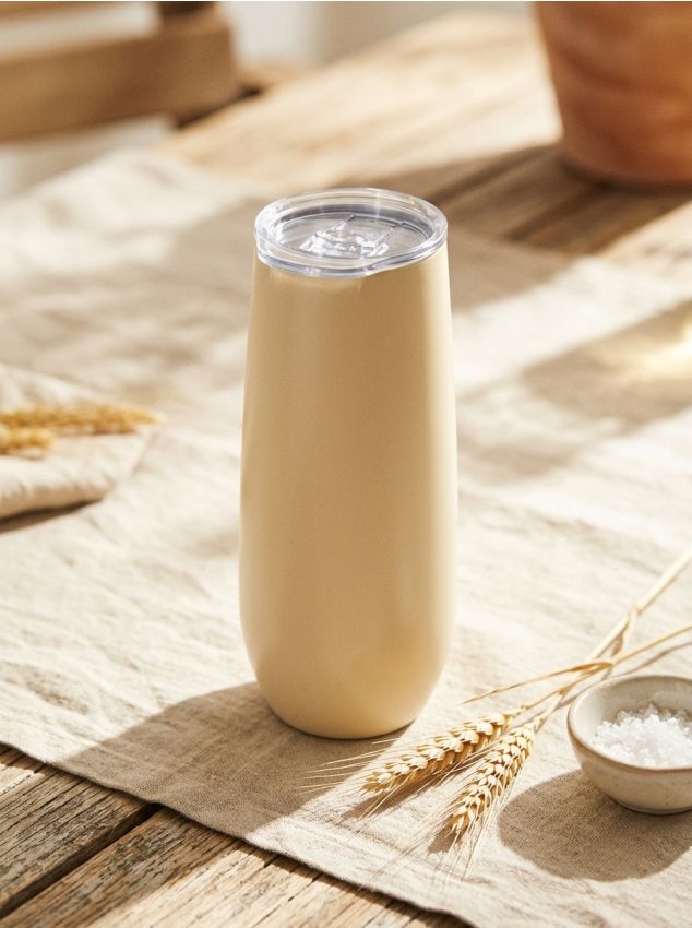 Sinsay - Cană din oțel inoxidabil - bej