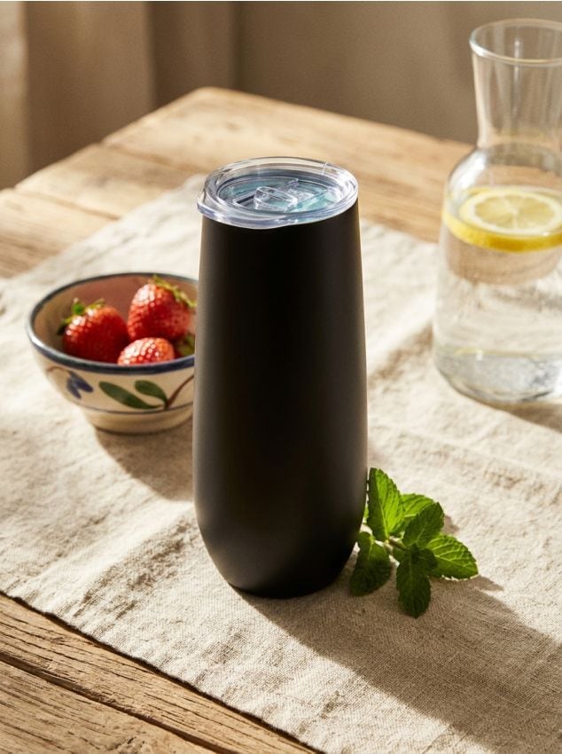 Sinsay - Cană din oțel inoxidabil - negru