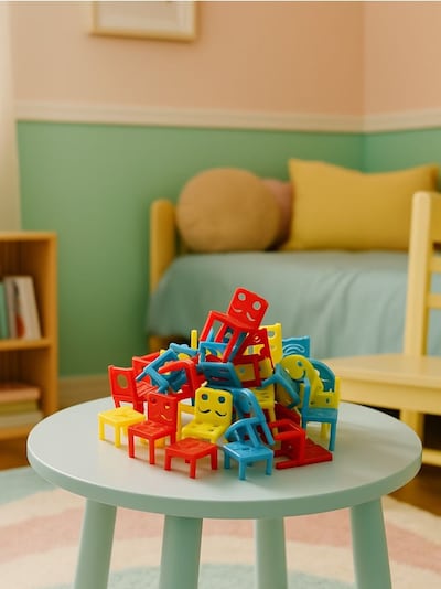 Gra zręcznościowa - spadające krzesełka