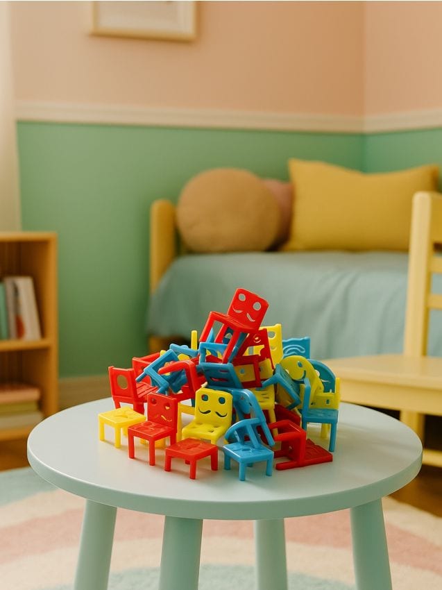 Sinsay - Hra obratnosti - Padajúce stoličky - viacfarebná