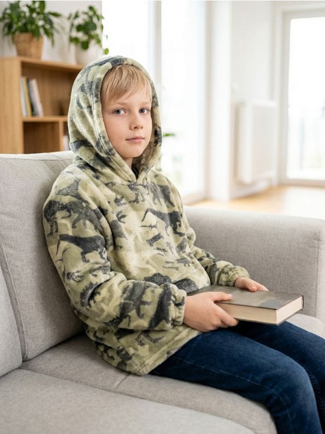 Sinsay - Mikina snuddie - olivová