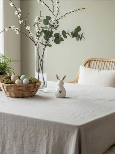 Керамічна фігурка зайця з серцем