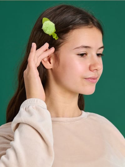 Sada 4 sponek do vlasů Grinch