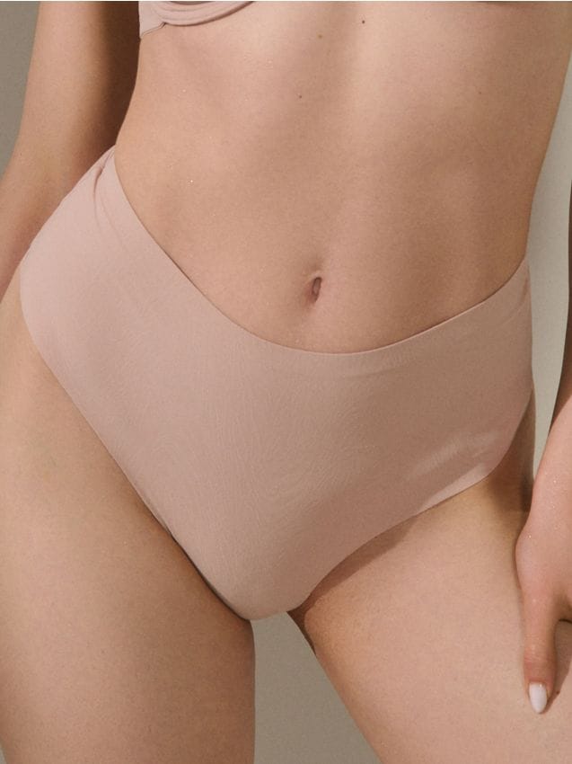 Sinsay - Majtki figi z wysokim stanem 2 pack - wielobarwny