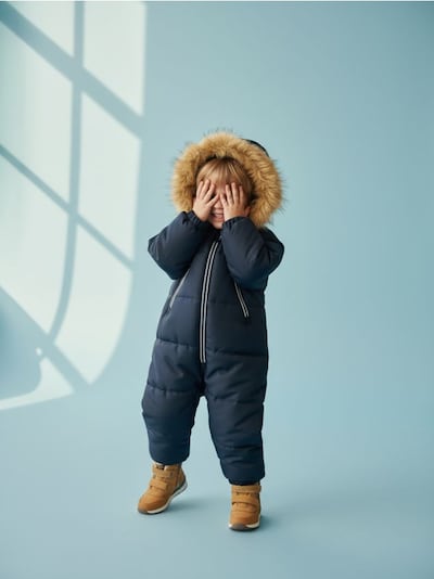 Ватиран гащеризон с отражателни елементи