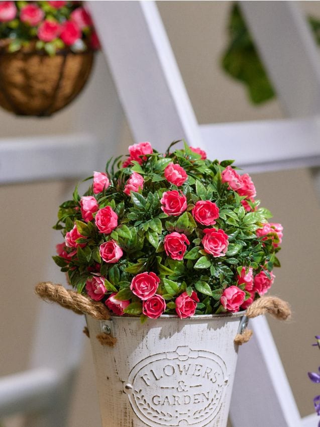Sinsay - Plantă decorativă în formă de bilă cu flori - roz