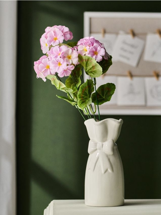 Sinsay - Ramură florală decorativă - roz