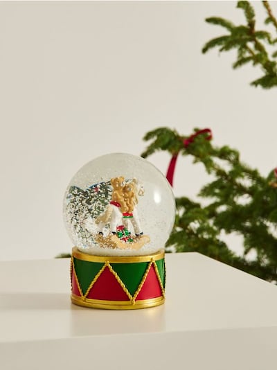 Globo di neve natalizio