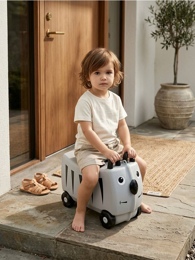 Sinsay - Troler ride-on pentru copii cu motiv de pisică - light blue