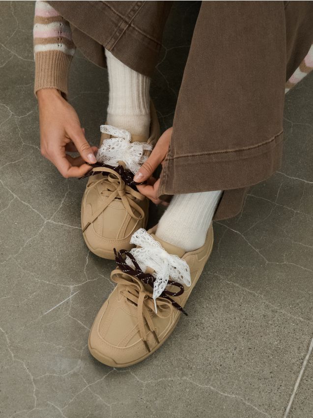 Sinsay - Pantofi sport - bej