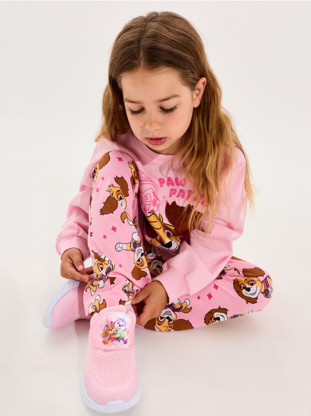 Sinsay - Sneakers din plasă cu imprimeu PAW Patrol - roz