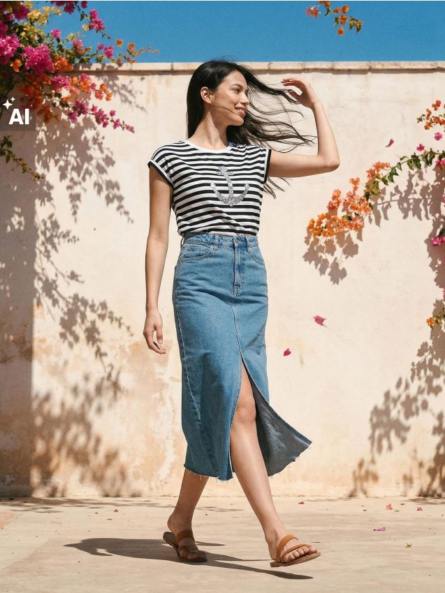Sinsay - Tricou în dungi - multicolor