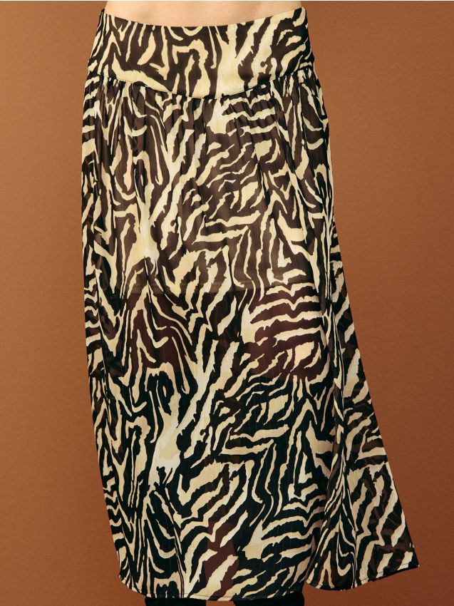 Sinsay - Midisukňa - viacfarebná