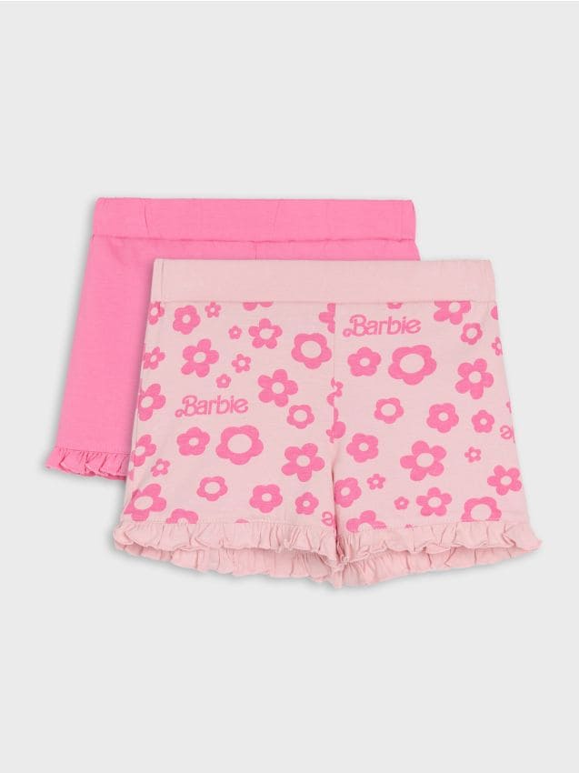 Sinsay - Set de 2 perechi de pantaloni scurți Barbie - roz