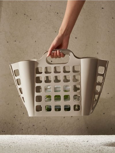 Skladací úložný kôš