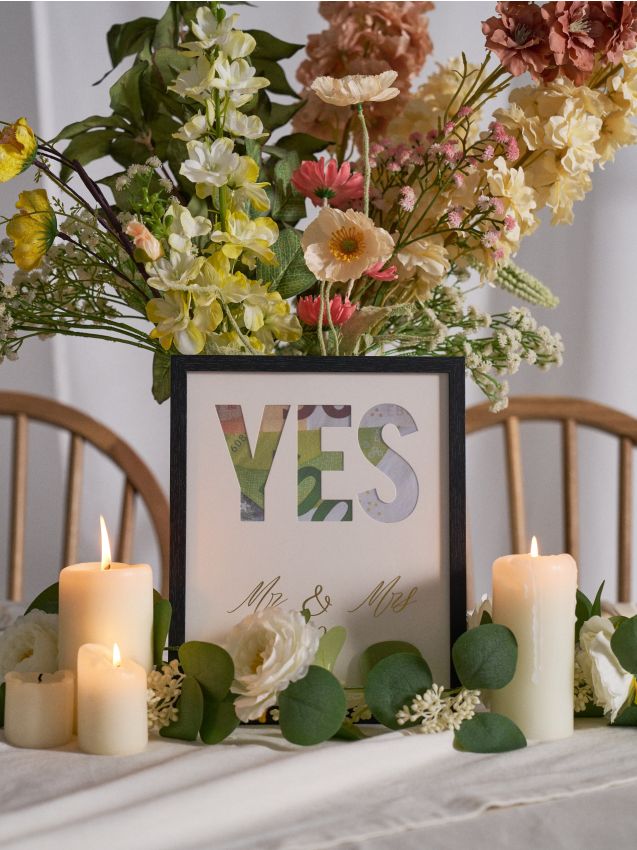 Sinsay - Ramă foto de nuntă - negru