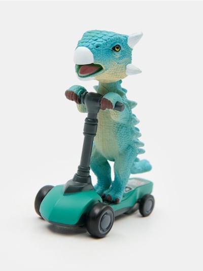 Φιγούρα δεινοσαύρου σε πατίνι