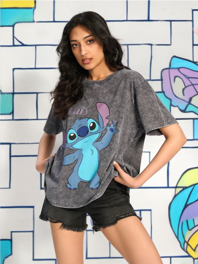 Majica kratkih rukava Stitch - SINSAY
