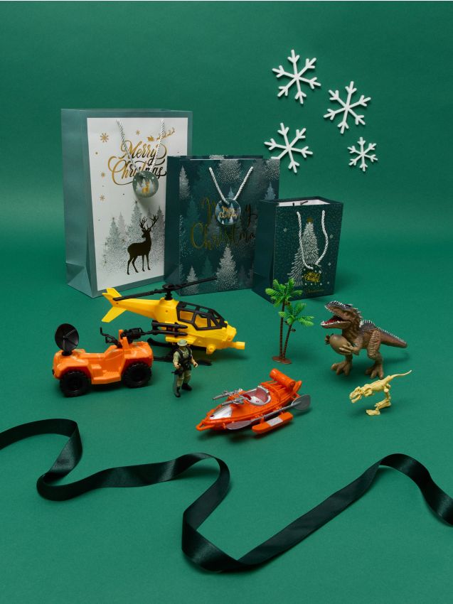 Sinsay - Hračky - Sada figúrok s dinosaurami - viacfarebná