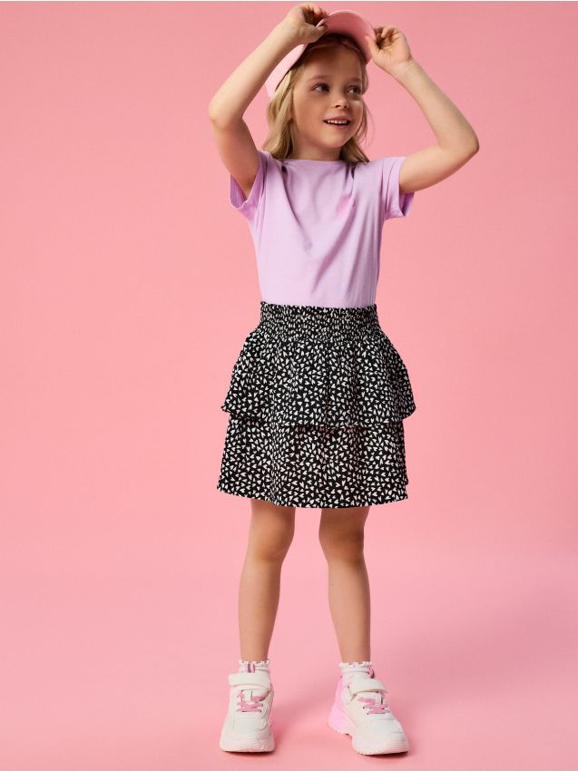 Sinsay - Fustă mini - multicolor