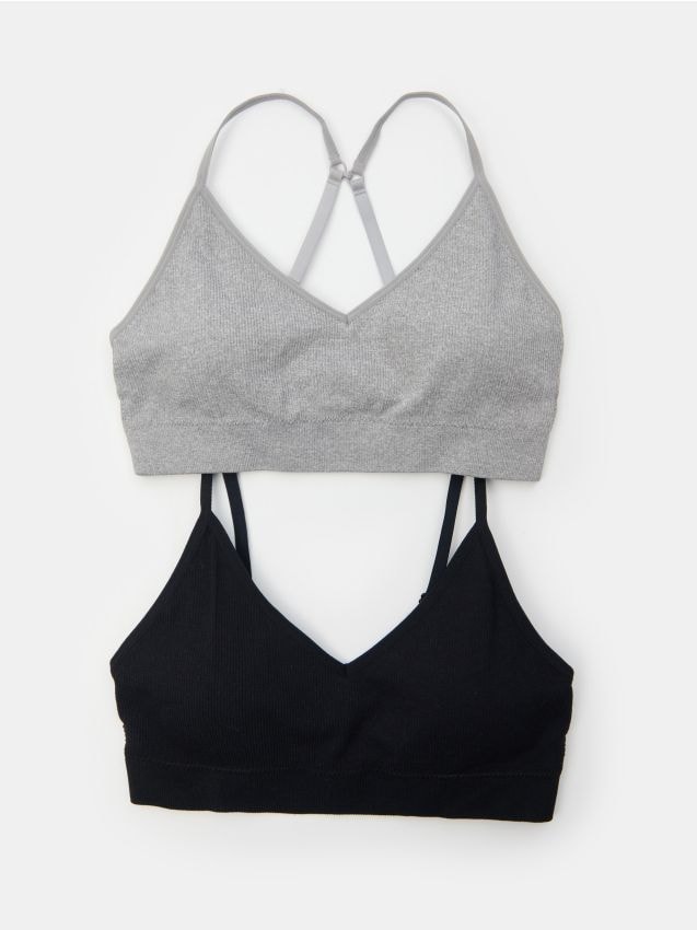 Sinsay - Non-wired bra - čierna