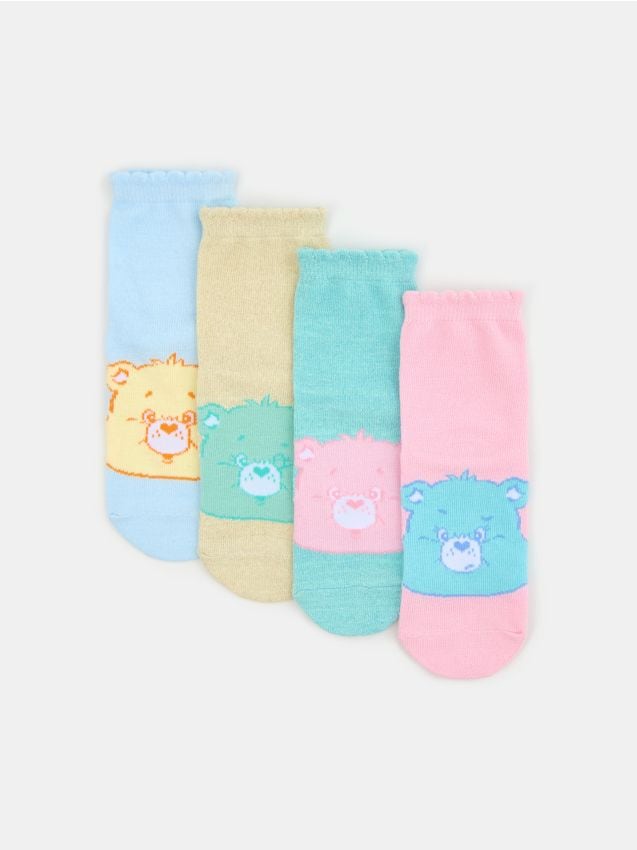 Sinsay - Set de 4 perechi de șosete Care Bears - multicolor