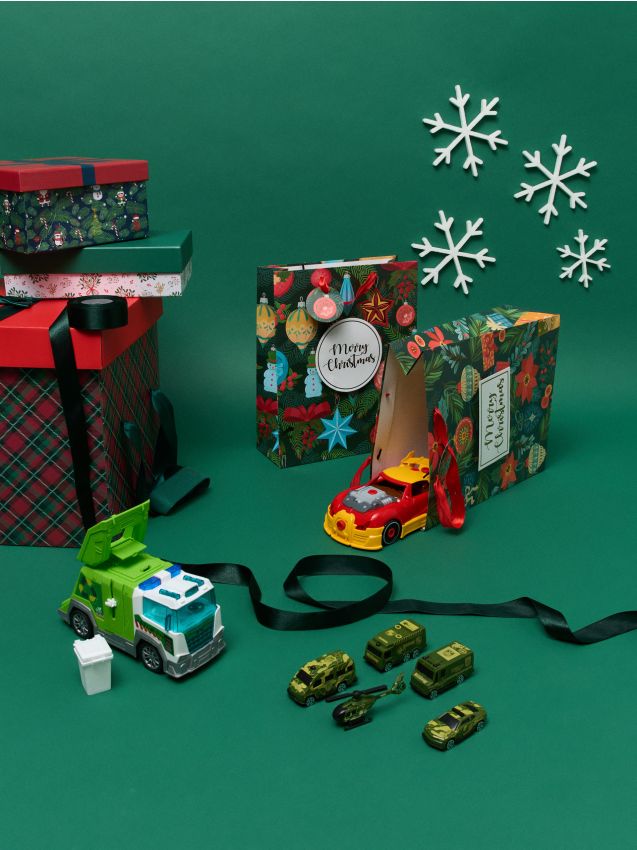 Sinsay - Hračka – Svietiace smetiarske auto so zvukom - viacfarebná