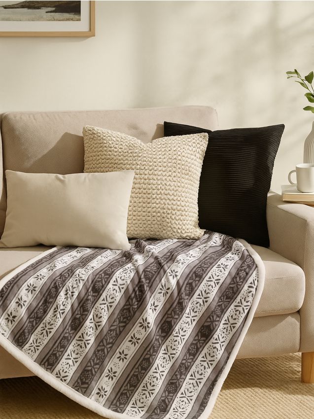 Sinsay - Deka so zimným motívom - viacfarebná