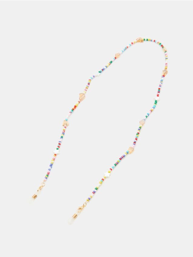 Sinsay - Lănțișor pentru ochelari cu mărgele - multicolor
