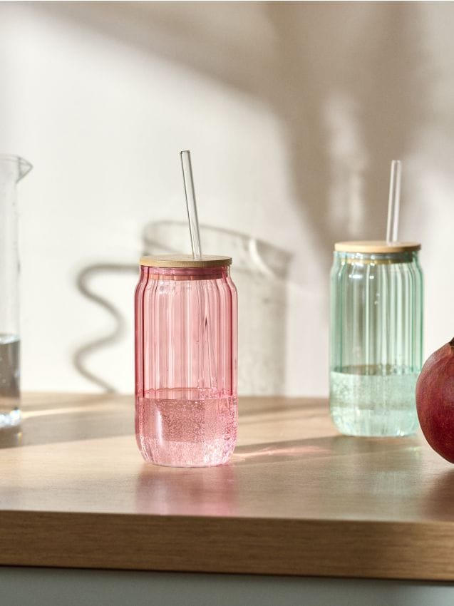 Sinsay - MUG & STRAW - roz