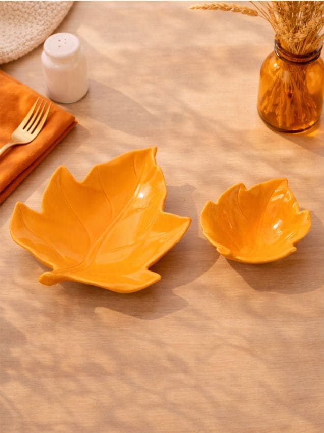 Sinsay - Decorațiune cu motiv de toamnă 2 pack - portocaliu