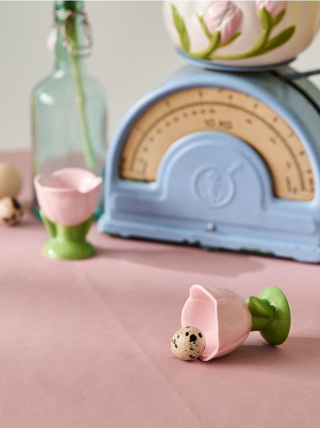 Sinsay - Suporturi pentru ouă în formă de flori 2 pack - roz