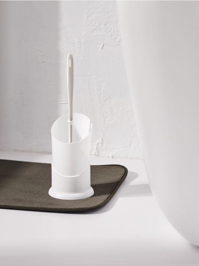 Sinsay - Perie de toaletă - alb