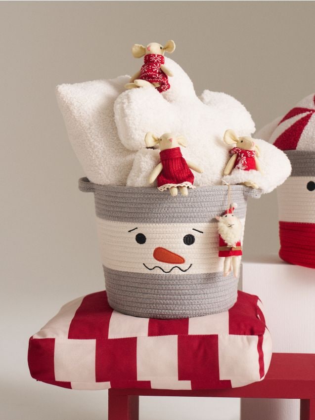 Sinsay - Úložný kôš - svetlošedá